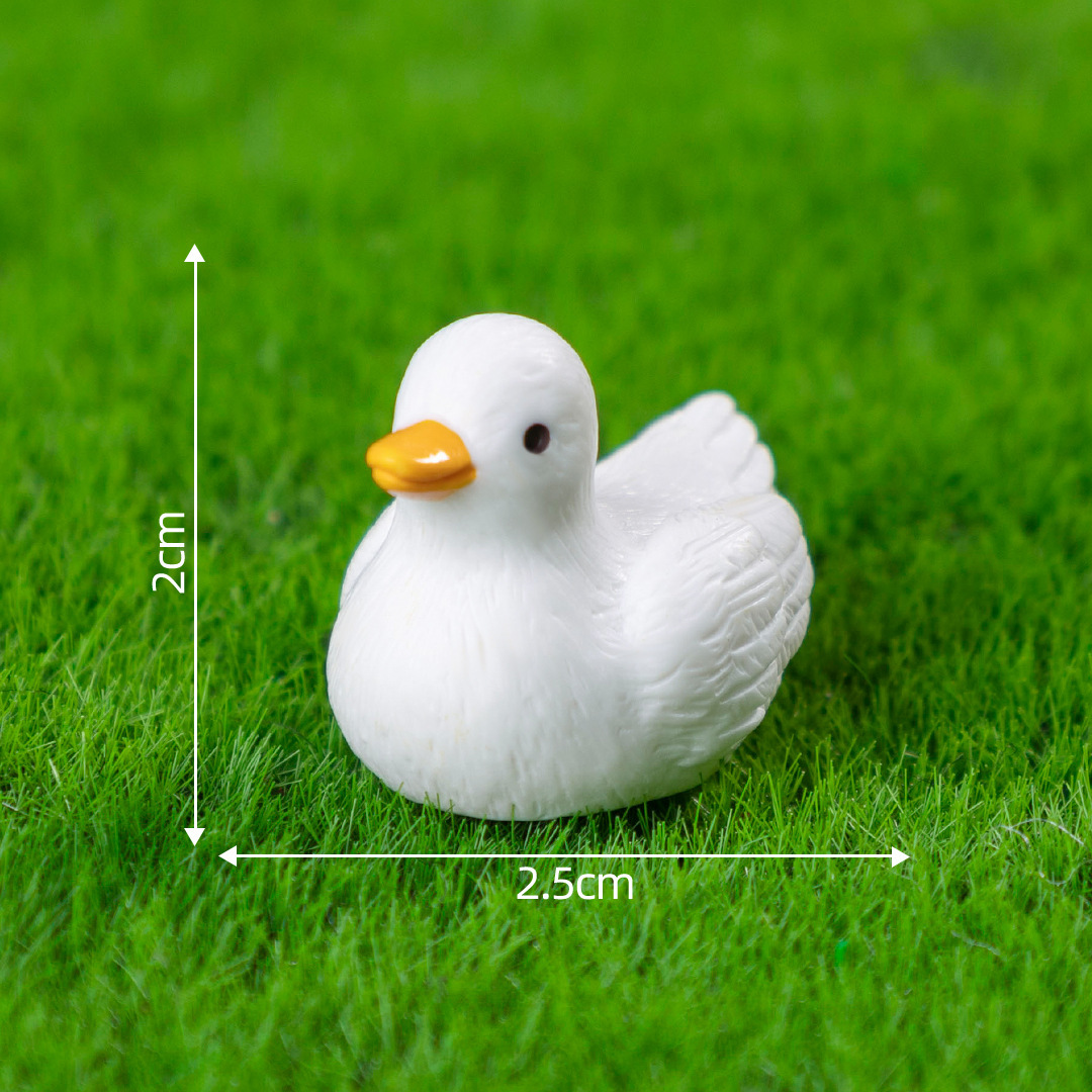 colorful 4 Big White Ducks [Combination No. 3