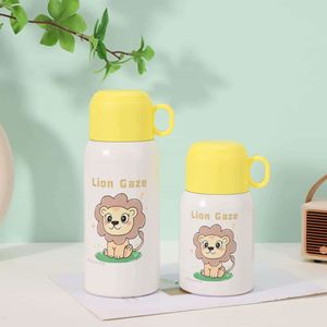 316 Stainless Steel Insulated Water Bottle Pop-Up Lid Portable Thermal Bottle <b>Large</b> Capacity Food Grade Travel <b>Mug</b> - Product Image 3