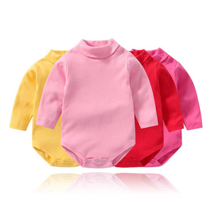2020 Baby Winter Romper Unisex Lange Mouwen Vlakte Romper Voor Baby, Baby Kleding Pasgeboren Rompertjes - Product Image 2