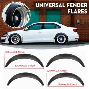 ชุดบังโคลนรถยนต์แบบยืดหยุ่น 4 ชิ้น สำหรับ VW GOLF MK5 MK6 สำหรับ AUDI A6 A7 A8 สำหรับ Benz W205 W204 W203 - Product Image 1