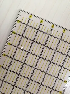 Rettangolari per cucire in scala 6 "x 24" per cucire trapunta righello in acrilico