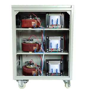 20KVA高精度CNC電圧レギュレータ三相安定器（AC電流20kw、110v電圧安定器/スタビライザー） - Product Image 2