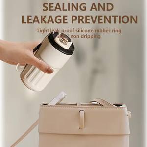 Gobelets portables en gros avec affichage de la température, logo OEM/ODM, tasse intelligente isotherme en acier inoxydable sous vide pour café et eau - Product Image 2