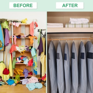 Bolsa de Almacenamiento para Trajes 2025, Personalizada, de Tela de Poliéster, con Cierre de Cremallera, Nueva, a la Moda, Antipolvo, para Hombre, con Logotipo Personalizado - Product Image 6