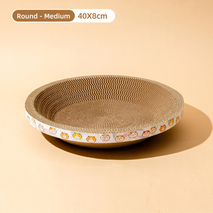 Directe Fabrieksverkoop Kat Scratcher Aanpasbare Golfkarton Krasborden Verschillende Patronen Grotere Kat Krabben Huis - Product Image 6