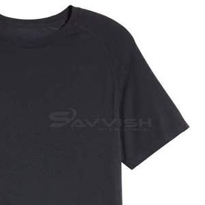 Camiseta de Hombre Nueva Tendencia, Corte Ajustado, Manga Corta, Transpirable, de Secado Rápido, Estilo Urbano, Informal, para Verano - Product Image 2
