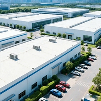 Structure d'entrepôt en acier I-Beam sur mesure pour usage industriel, surface galvanisée à chaud, durée de vie de 50 ans, charge de vent de 150 km/h