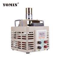 TDGC2-0.5KVA de courant alternatif matériel de cuivre de transformateur variable monophasé 300V automatique de Variac