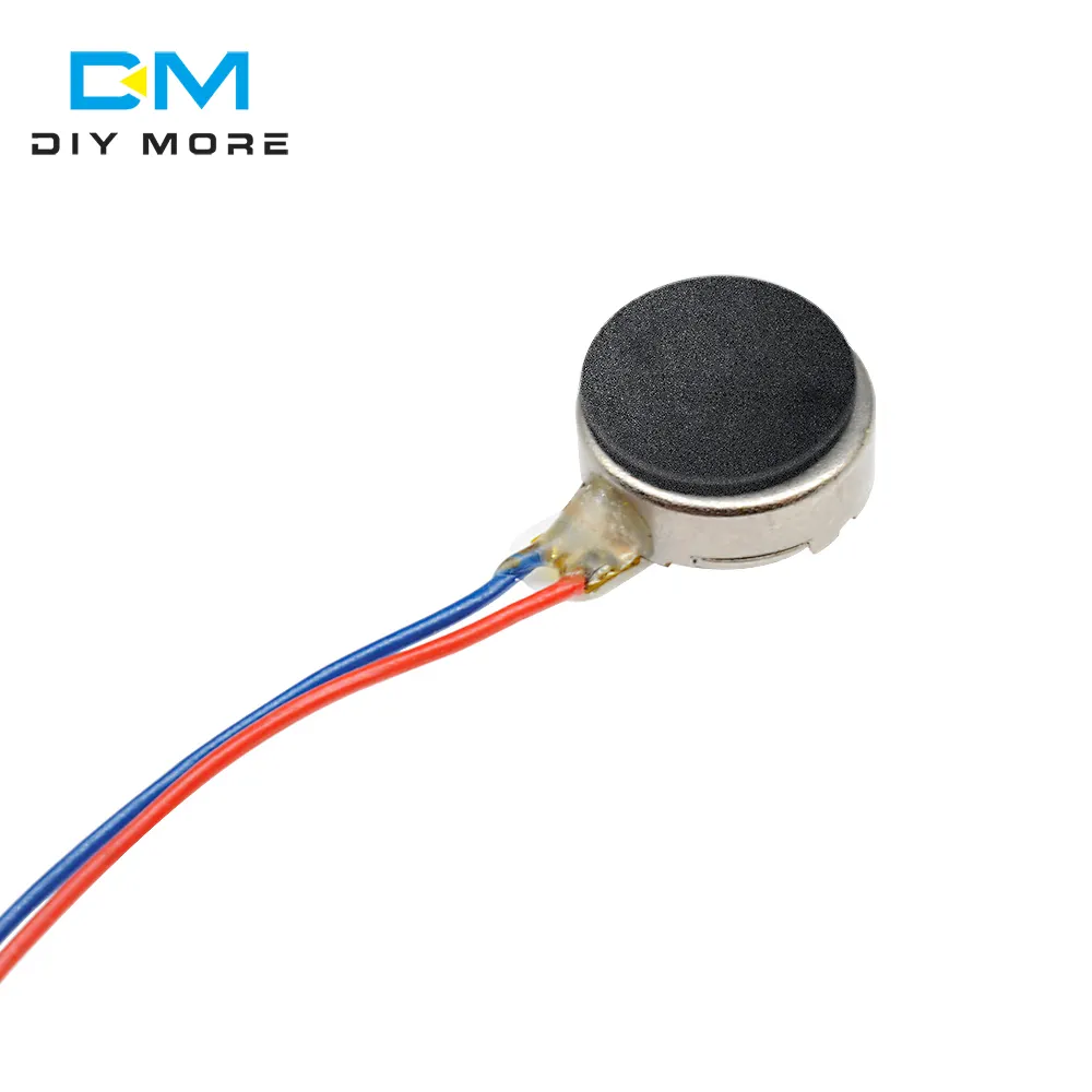 1PCS Coin Flat Vibrating Motor DC 3V 8mm For Pager and Cell Phone Mobile Wholesale