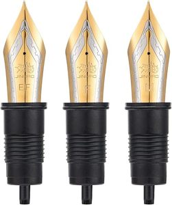 Pennini stilografiche Jinhao con sezione nera alimentano pennini oro e argento - Product Image 6
