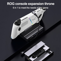 Station d'accueil 7 en 1 en alliage d'aluminium ROG ALLY, Steam Deck, ROG Ally RJ45 4K pour HUB, double port USB 3.2, ports USB C, OLED Steam