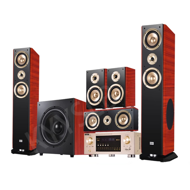 OEM ODM KYYSLB 1000W 5.1 Amplifier Dob Home Theater Audio Set 4K HD 5.1 Amp Panorama HiFi Speakers DTSX Floor Box 220 110V