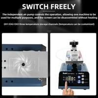 Machine de séparation sous vide Kaisi 946Pro à double pompe, écran tactile LCD, pour la séparation et le retrait de lamination OCA sur écrans plats