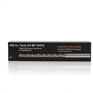 Hss-Co Twist <b>Drill</b> <b>Bit</b> Ta1072 Bright Self Centering <b>Long</b> Series Universal For All Materials - Product Image 2