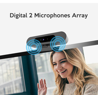 1080p Windows merhaba Webcam yüz tanıma kamera dahili mikrofon sabit odak USB tak & çalıştır dizüstü kamerası konferans için