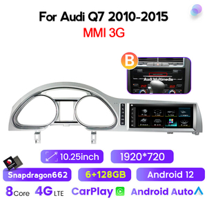 Écran GPS de voiture MEKEDE, lecteur vidéo de voiture pour <span class=keywords><strong>Audi</strong></span> <span class=keywords><strong>Q7</strong></span> 2005-2015, <span class=keywords><strong>autoradio</strong></span> DSP Android 12 Snapdragon 662 - Product Image 5