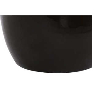 TABLE D'APPELISSAGE EN VERRE ET MÉTAL 59X59X46 NOIR - Product Image 1
