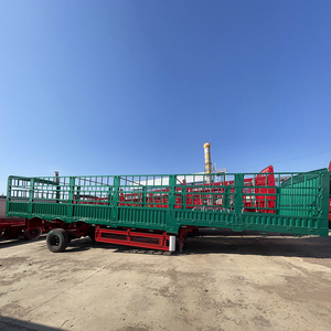 Semi-<span class=keywords><strong>remorque</strong></span> d'entrepôt de tracteur d'occasion 3 <span class=keywords><strong>essieux</strong></span> de 40 à 60 tonnes neuve ou d'occasion à prix d'usine en bon état à vendre - Product Image 5