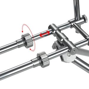 Vente en gros, <span class=keywords><strong>support</strong></span> amovible pour <span class=keywords><strong>canne</strong></span> <span class=keywords><strong>à</strong></span> <span class=keywords><strong>pêche</strong></span> <span class=keywords><strong>à</strong></span> la <span class=keywords><strong>carpe</strong></span> en acier inoxydable, <span class=keywords><strong>support</strong></span> avec alarmes - Product Image 4