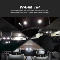 Ampoules LED Festoon DEAO C5W pour voiture, 31-41 mm, blanc 6000 K, 12 V, 2 W, nouveaux accessoires d'éclairage intérieur pour voiture