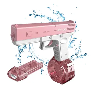 2023 חדש קיץ צעצועי גלוק מים Blaster ארוך-טווח באופן מלא אוטומטי Blaster מים תרסיס אקדח לילדים למבוגרים