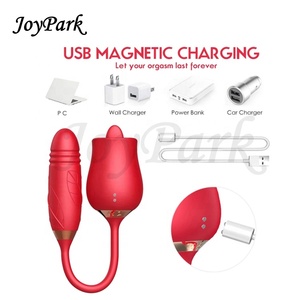 JoyPark-Consolador vibrador de alta calidad, pezón, silicona realista, suave, para lamer la lengua, huevo saltador para mujeres, estimulador de clítoris - Product Image 1