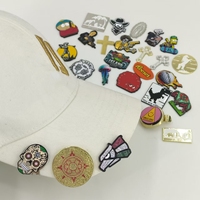 Marqueurs de balle de golf en métal personnalisés, clips de chapeau Saint Jude mexicain pour événements promotionnels, accessoires de golf avec fonction magnétique