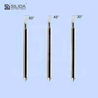 Roland 30 °   45 °   60 °   Cuchilla de Carburo de Tungsteno para Plotter de Corte, Cuchilla para Cortadora de Vinilo Roland, Cuchilla de Corte de 30, 45 y 60 Grados