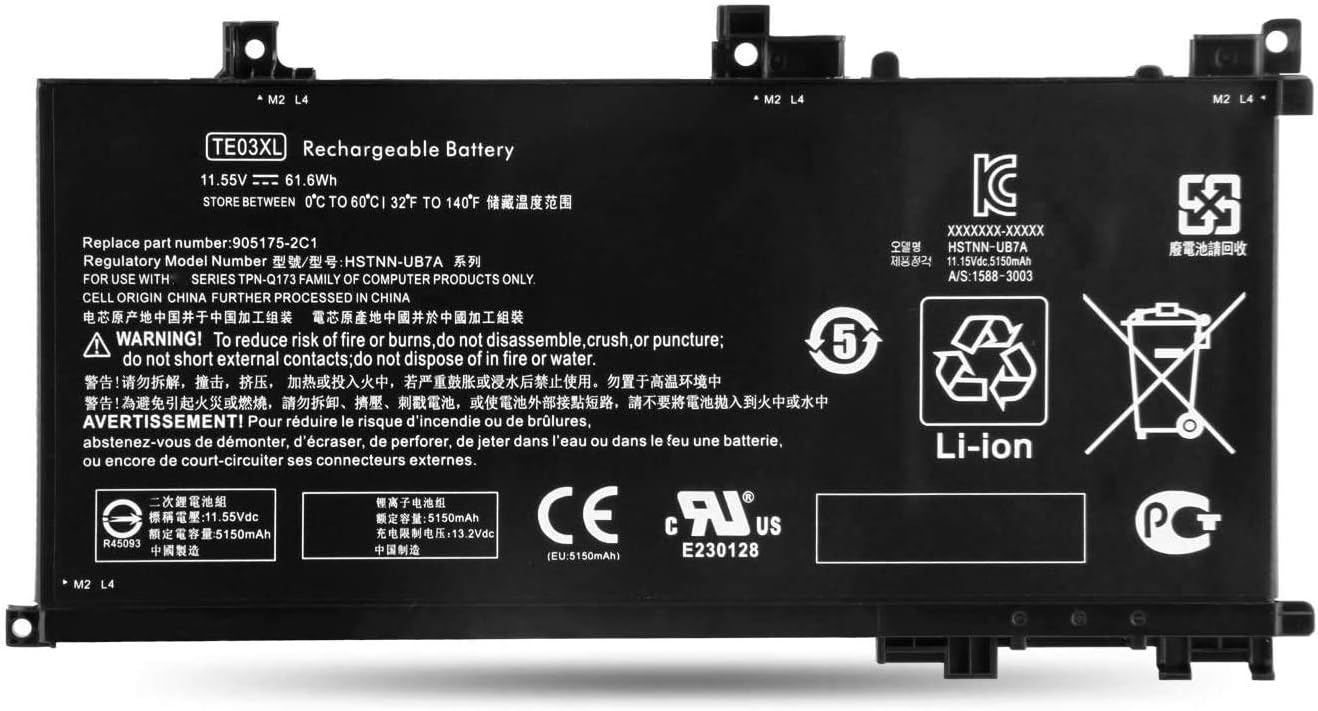 Pour HP ON03XL