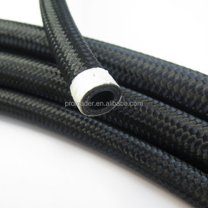 Se J1532 एन 4 एन 6 एन 8 एन 10 एन 12 एन 16 एनबर रबर का ब्रेएडेड ऑयल कूलर नली ब्लैक नायलॉन कार ऑटो के लिए रबर ईंधन पाइप के बाहर - Product Image 3