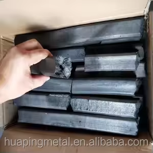 Charbon de bois hexagonal de qualité commerciale - Haute densité, combustion longue durée <span class=keywords><strong>pour</strong></span> les stands de nourriture et les buffets - Product Image 6