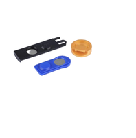 Porte-badge personnalisé avec insert 60x15mm - Dos magnétique ou à épinglette - Badge nominatif réutilisable pour employés et conférences - Logo OEM