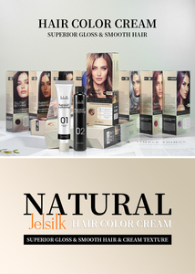 Tinte de Cabello en Crema Herbal Sin Amoníaco Jelsilk, Fácil de Usar, Fórmula Profesional con Keratina, Permanente, Hidratante y de Larga Duración, Cubre el Cabello - Product Image 5