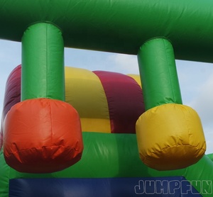 Mejor descuento Palmeras Jumping Castle <span class=keywords><strong>2020</strong></span> jungla inflar Combo rebote León <span class=keywords><strong>casa</strong></span> hinchable con tobogán gran fábrica China - Product Image 4