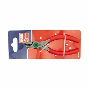 คีมยี่ห้อ Usag รุ่น D 127 Pn ขนาดปาก 1/4 นิ้ว ปลายเรียบ เกรดอุตสาหกรรม ผลิตจากเหล็กโครเมียมวาเนเดียม สีส้ม หน่วยวัดแบบอิมพีเรียล - Product Image 1