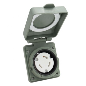 30A 125V <span class=keywords><strong>NEMA</strong></span> <span class=keywords><strong>L6</strong></span>-<span class=keywords><strong>30C</strong></span> ổ cắm hộp PVC RV/ EV Ổ cắm điện Bảng điều chỉnh ổ cắm 125V đánh giá điện áp IP44 tường ổ cắm cho công nghiệp sử dụng - Product Image 1