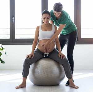 Exercice Yoga <span class=keywords><strong>swiss</strong></span> <span class=keywords><strong>Ball</strong></span> 65 cm Anti-Burst Fitness Gym <span class=keywords><strong>Grossesse</strong></span> Accouchement Yufeng - Product Image 1