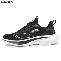 BAEWOON B30 – chaussures d'été décontractées pour hommes, baskets de sport en maille, respirantes, semelle souple, antidérapantes, absorbant les chocs, chaussures de course