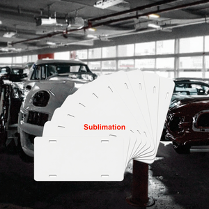 Plaque d'immatriculation avant de <span class=keywords><strong>voiture</strong></span> européenne conçue sur mesure métal aluminium Sublimation transfert thermique vierge sous-banque personnalisée peinte - Product Image 5