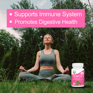 Cápsulas de Moringa de Marca Privada, Suplemento Dietético de Máxima Potencia con Raíz de Horseradish, Apoya Niveles Saludables de Energía - Product Image 5