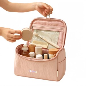 Candy Multi Colors DIY <b>Large</b> Storage Travel Waterproof Nylon Zipper Makeup Pouch Nylon <b>Cosmetic</b> <b>Bag</b> Travel Toiletry <b>Bag</b> - Product Image 1