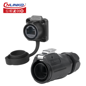 Cnlinko LP20RJ45プラスチック円形防水航空コネクタ信号<span class=keywords><strong>rj45</strong></span>防水コネクタ - Product Image 2