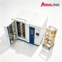 Machine de revêtement PVD AsiaLink pour pièces de tracteurs, machines agricoles, placage ionique sous vide, revêtement anti-usure