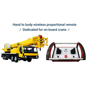 Télécommande de pelle multifonctionnelle personnalisée avec poignée de pilote, étanche IP65, portée de 225 m (personnalisable jusqu'à 5 km) - Product Image 5