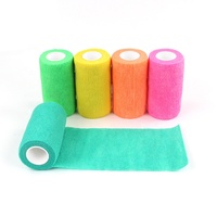 Prix usine 10cm Vet Wraps Bandage de course de chevaux Bandage de cheval cohésif élastique non tissé