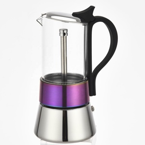 Máquina de café con tapa de vidrio, fabricante de acero tradicional, OEM, china - Product Image 2