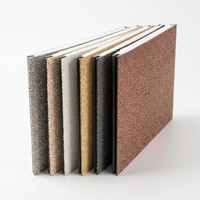 Panel Sándwich Metálico con Revestimiento de Piedra Impermeable, Ecológico, Bajo en Carbono, para Revestimiento de Paredes Exteriores, Garantía de 5 Años, Diseño Moderno, Personalizable