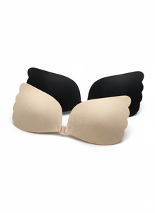 En Çok Satan Seksi Nefes Alabilen Delikli Yeniden Kullanılabilir Spandeks/Naylon Yapışkan Sütyen Derin Göğüs Dekolteli Önden Kapatmalı Görünmez Kaldırıcı Askısız Balensiz - Product Image 3