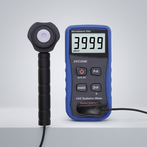 Medidor de Intensidad Ultravioleta-C, Dosímetro UVC, Medidor de Lux Digital Portátil de Alta Precisión, Ancho de Banda Espectral 248-262nm - Product Image 1