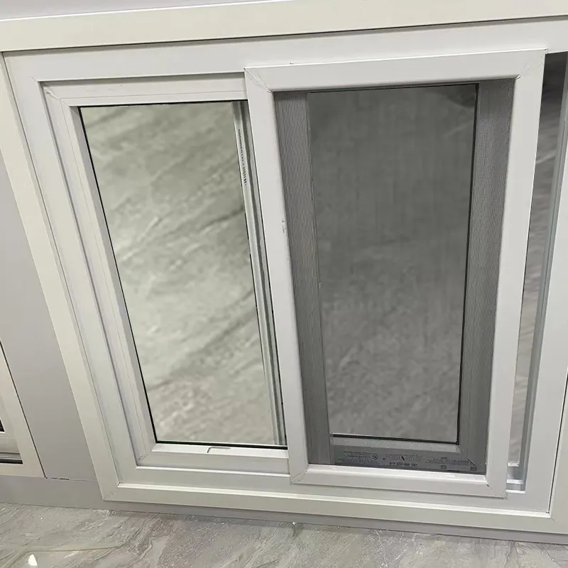 Rolgegalvaniseerde Ladedozen Doorzichtig Pvc Upvc Schuifraam